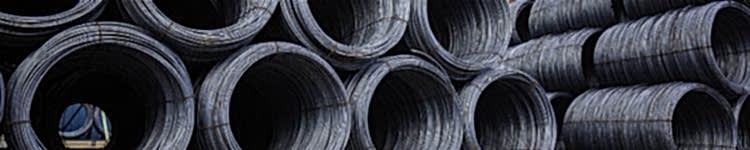 Pile of wire rod steel or coil for industrial usage